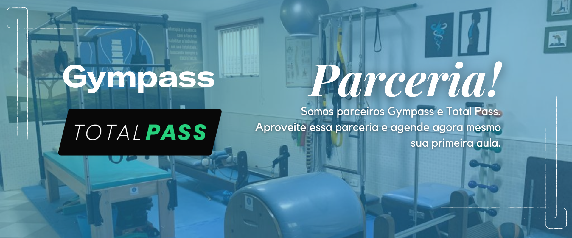 Parceria Gympass e Total Pass
